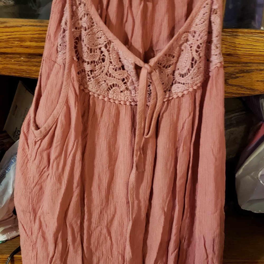 Mauve top Lane Bryant 10
